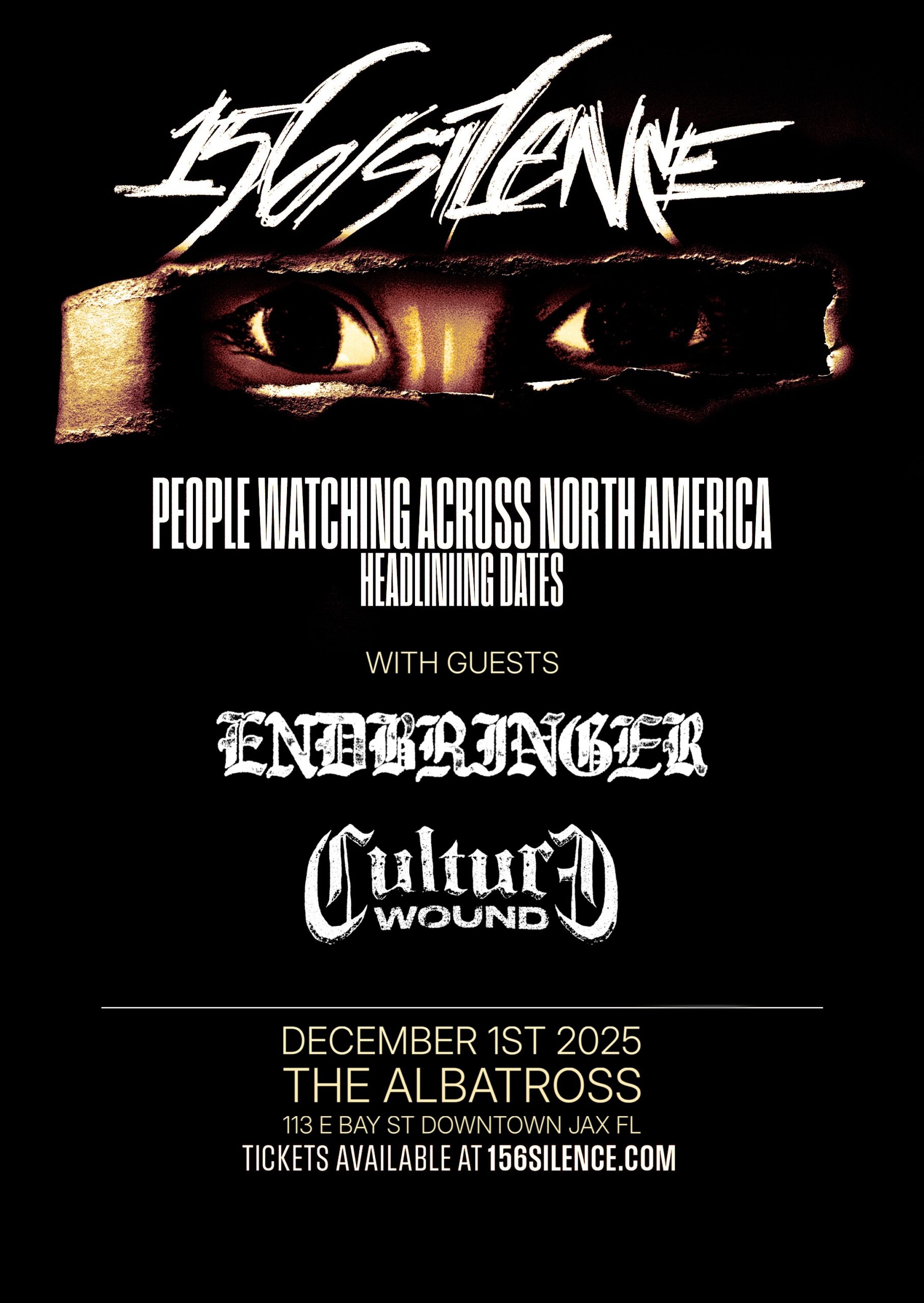 156/SILENCE, ENDBRINGER, CULTURE WOUND