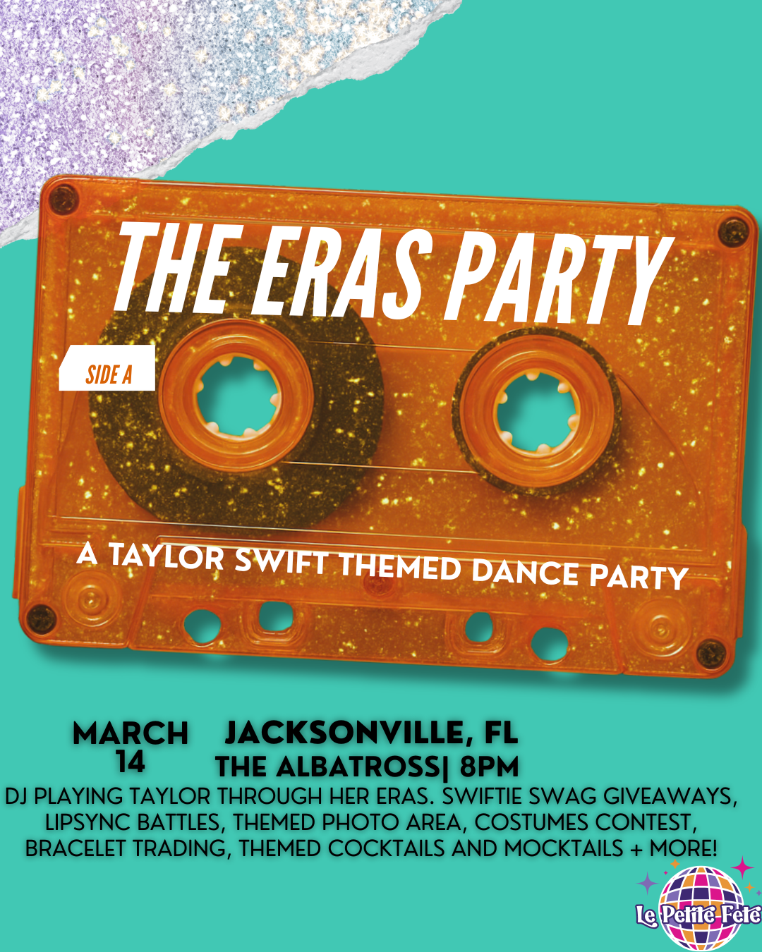 THE ERAS PARTY: A TAYLOR SWIFT THEMED DANCE PARTY