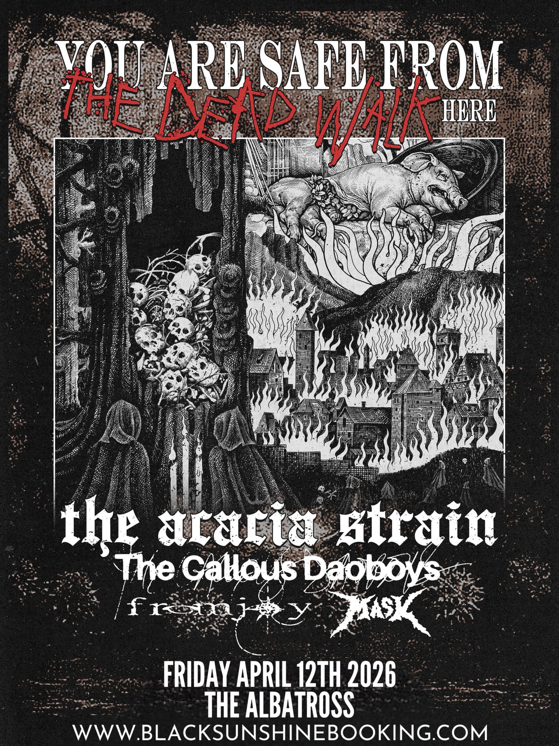 THE ACACIA STRAIN, THE CALLOUS DAOBOYS, FROM JOY, MASK