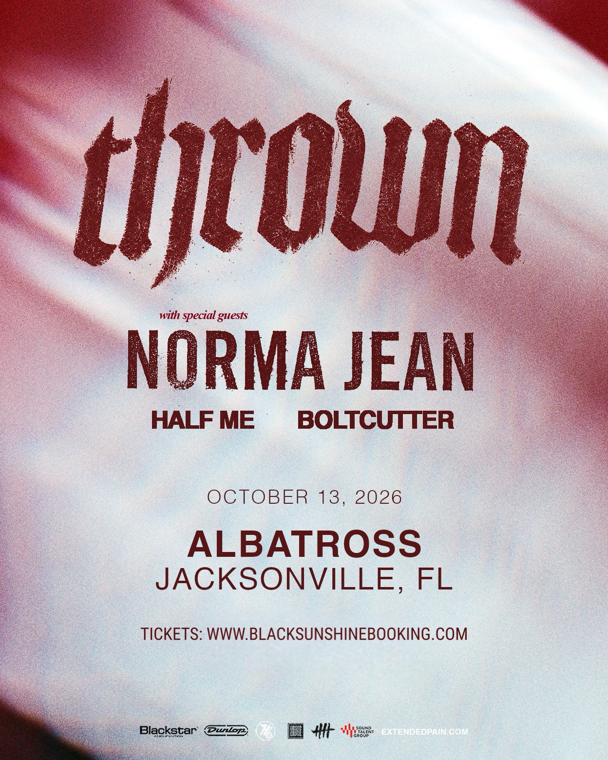 THROWN, NORMA JEAN, HALF ME, BOLT CUTTER