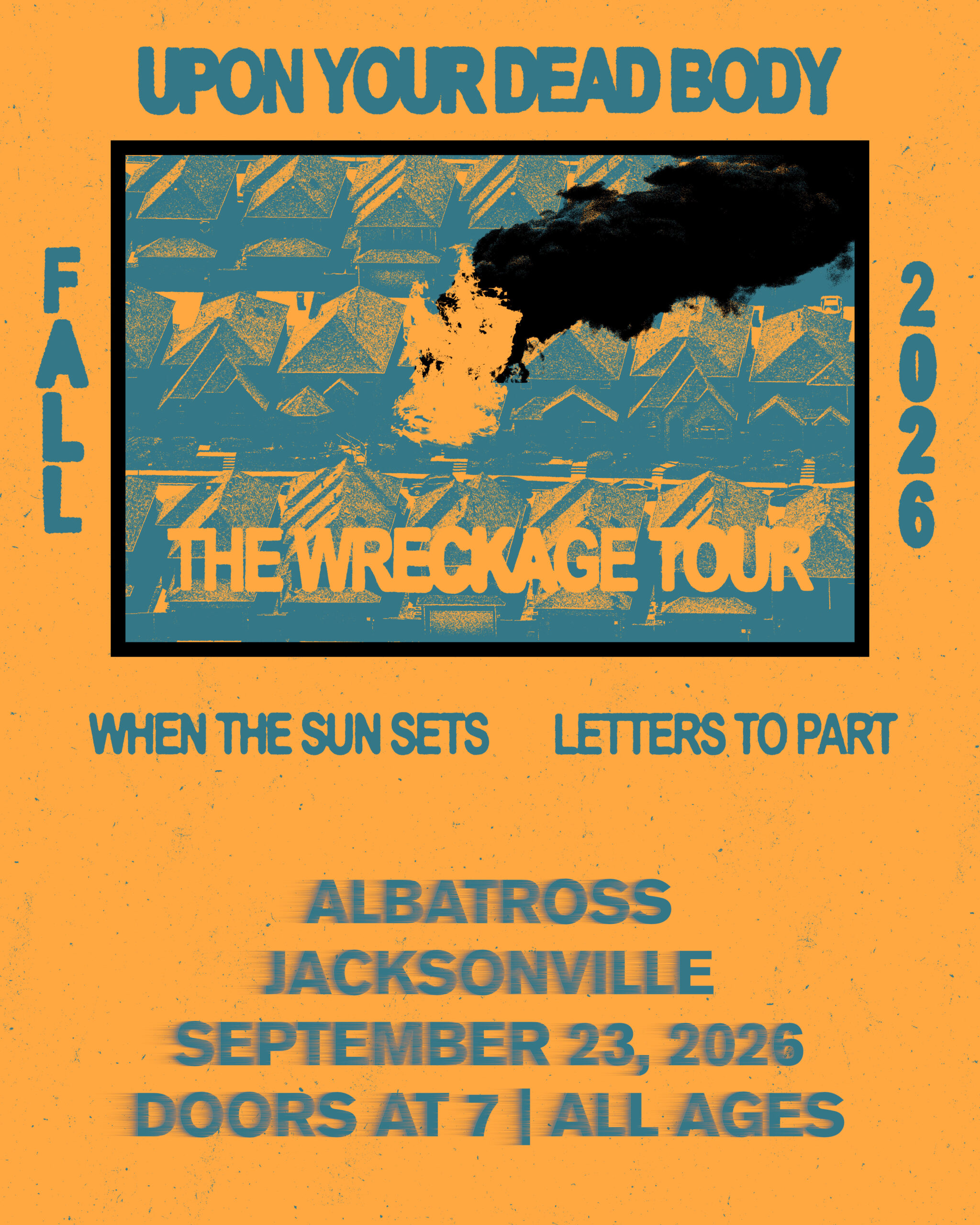 UPON YOUR DEAD BODY, WHEN THE SUN SETS, LETTERS TO PART