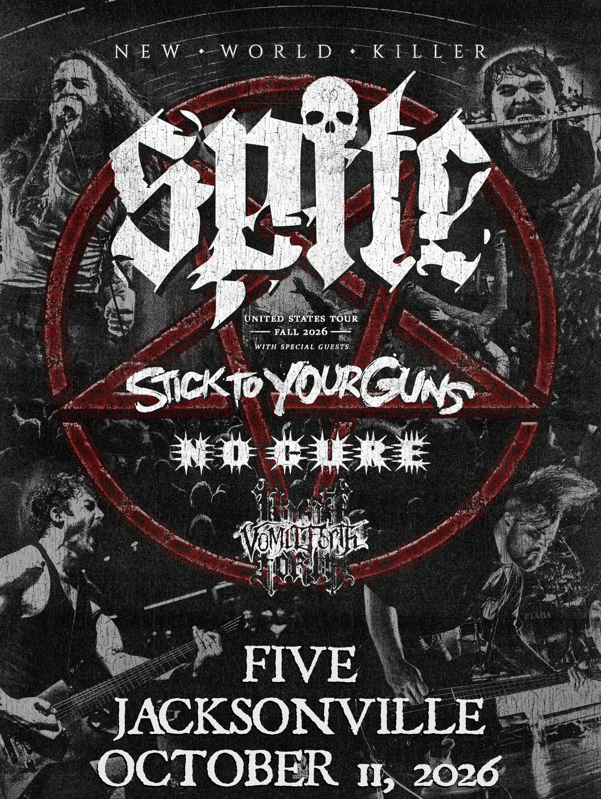 SPITE, STICK TO YOUR GUNS, NO CURE, VOMIT FORTH