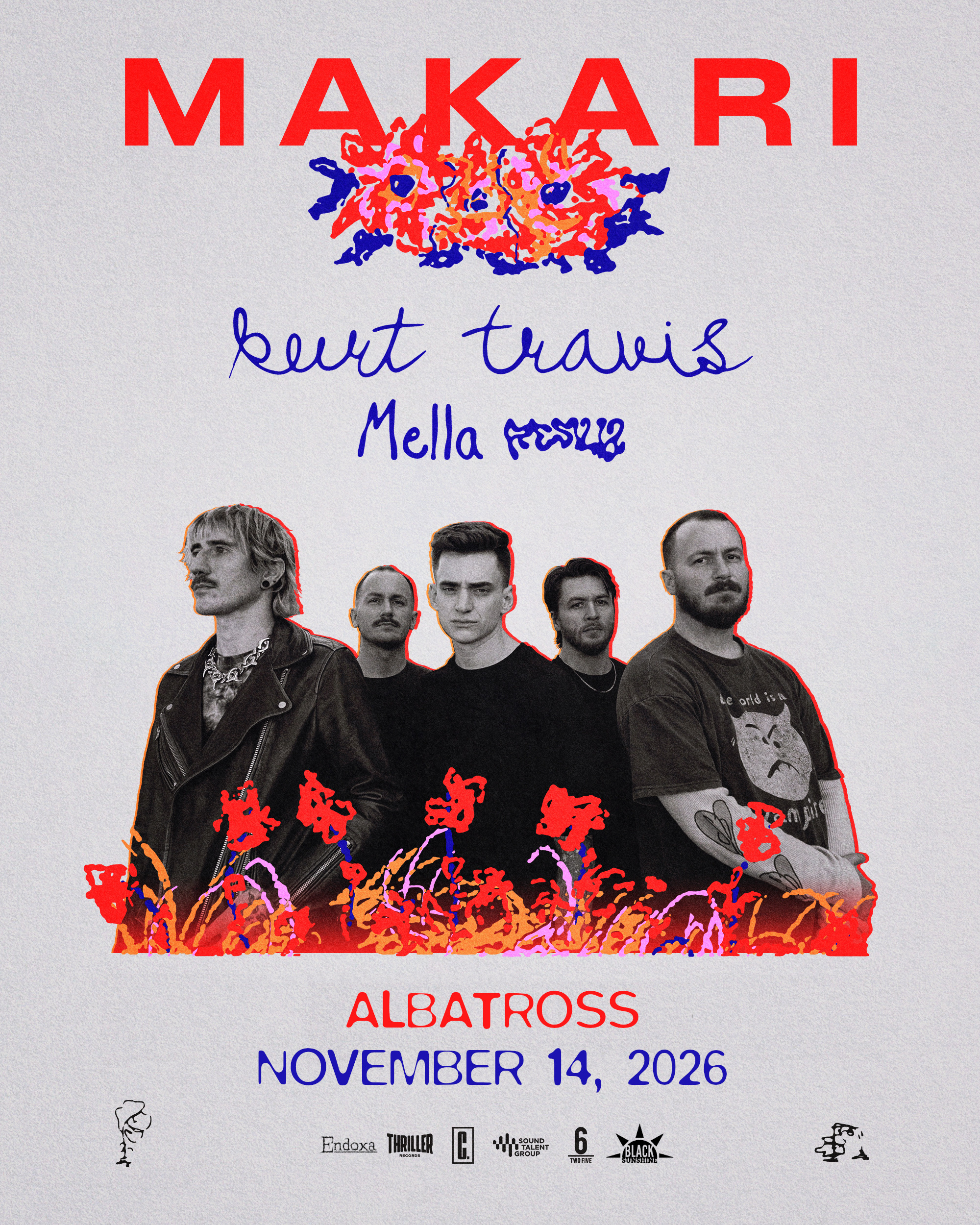 MAKARI, KURT TRAVIS, MELLA, RESILIA