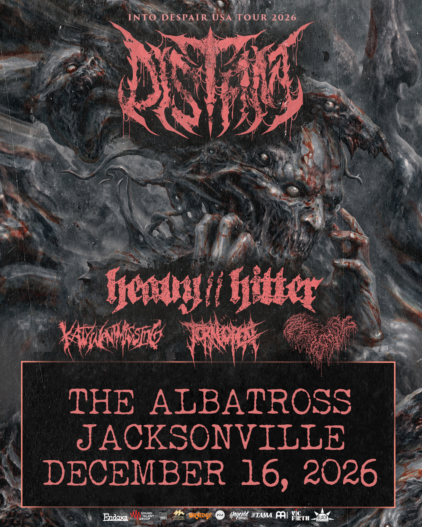 DISTANT, HEAVY // HITTER, KATYWENTMISSING, TORN OPEN, SQUELCHING